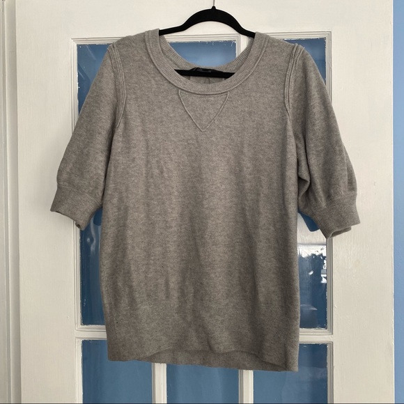 Marc by Marc Jacobs Soft Grey Wool and Rabbit Hair Top - Picture 2 of 6